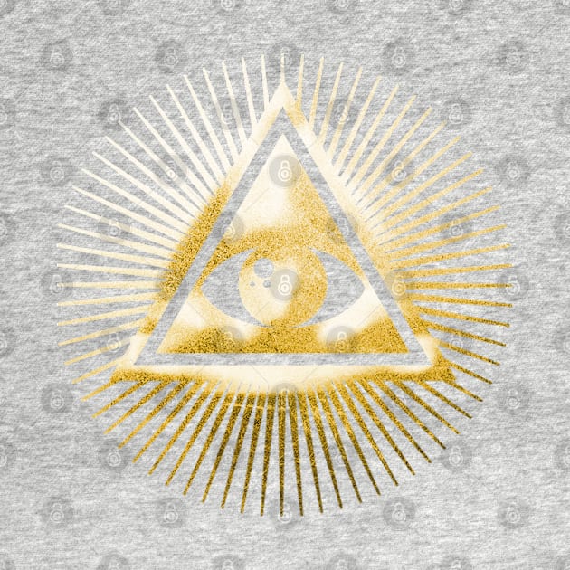 Freemasonry symbol - All seeing eye by NxtArt